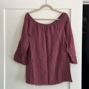 Tobi Maroon Dress